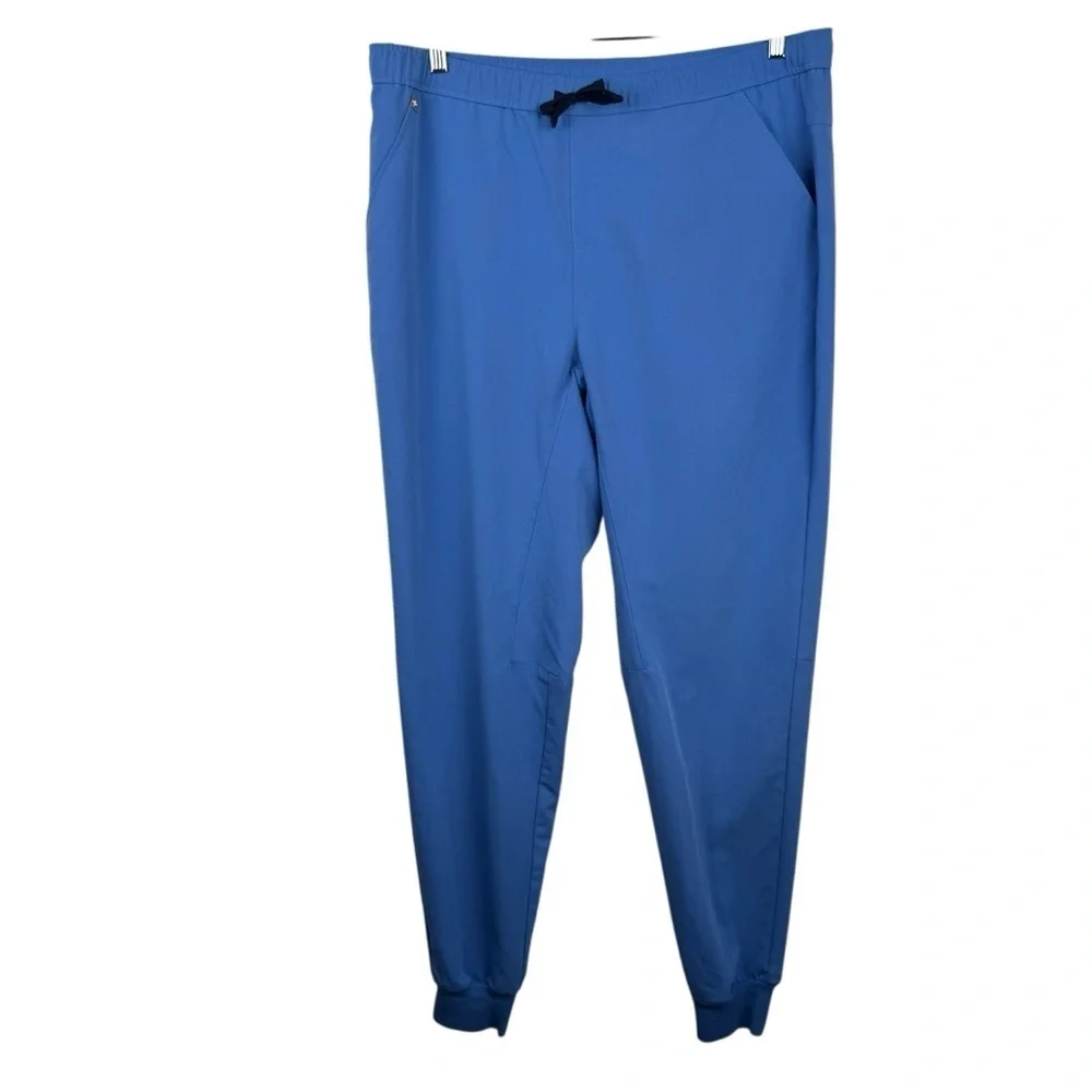 Figs Tansen Jogger Scrub Pants, Ceil Blue, Size XLT